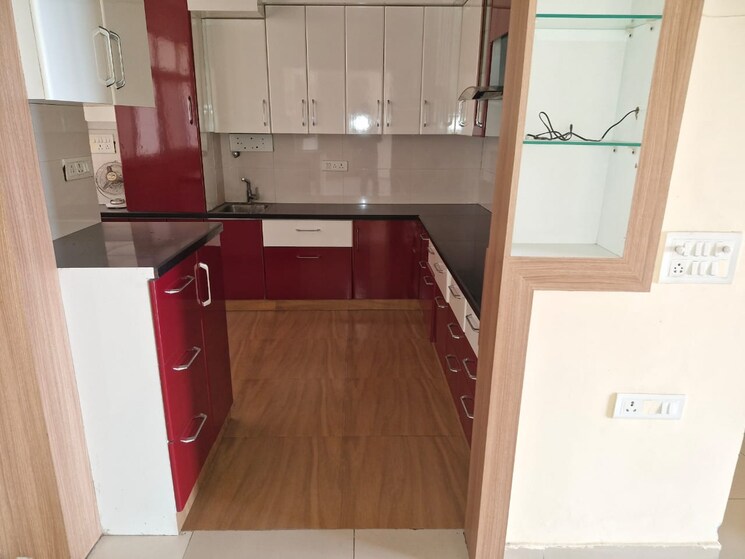 Kitchen, mahagun-mascot 4 Bedroom 2215 Sq.Ft. Apartment In Sain Vihar Ghaziabad 8407657
