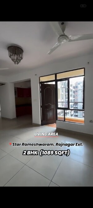 Living Room in 2 BHK Apartment at Star Rameshwaram, Raj Nagar Extension – for Sale