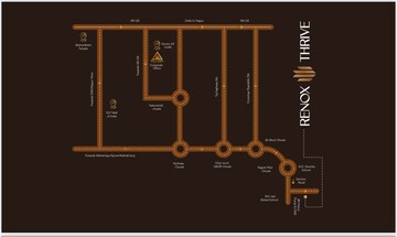 3 BHK Apartment – Map Location View at Renowned Renox Thrive, Sector 10 Greater Noida - for Sale