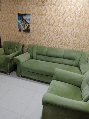 Living Room in 2 BHK Apartment at Sushma Crescent, Dhakoli Village – for Rent