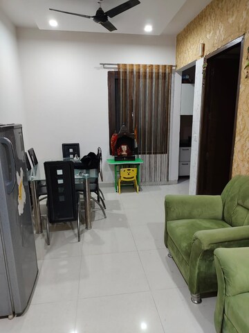 Living Room in 2 BHK Apartment at Sushma Crescent, Dhakoli Village – for Rent