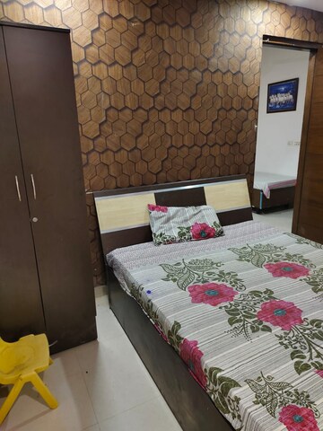 Bedroom in 2 BHK Apartment at Sushma Crescent, Dhakoli Village – for Rent