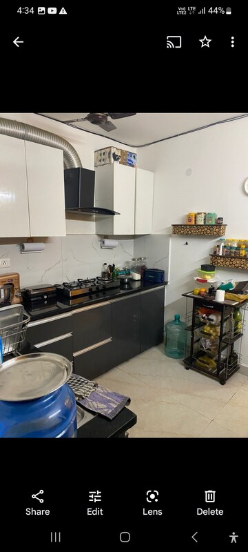 Kitchen in 2 BHK Builder Floor at Saket – for Rent