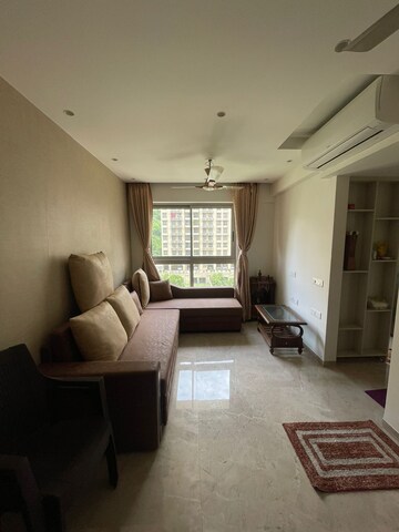 Living Room in 1 BHK Apartment at Hiranandani Regent Hill, Powai – for Rent
