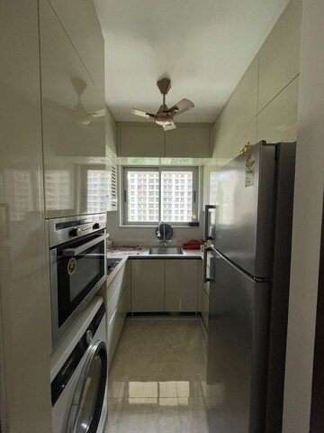 Kitchen in 1 BHK Apartment at Hiranandani Regent Hill, Powai – for Rent
