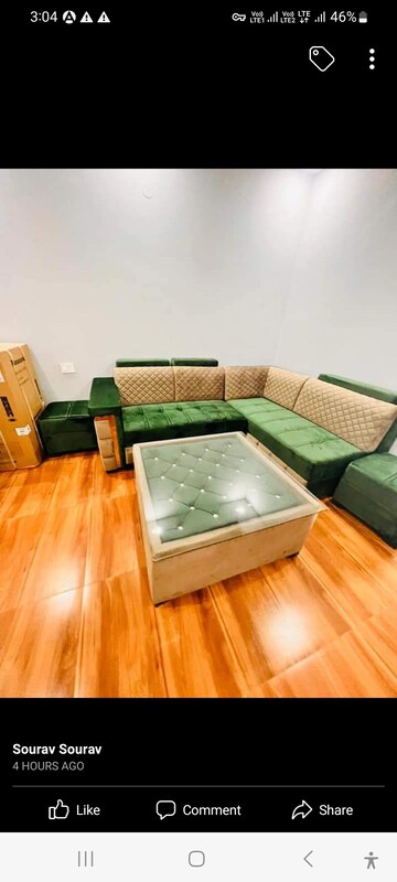 Bedroom in 1 BHK Builder Floor at Saket – for Rent