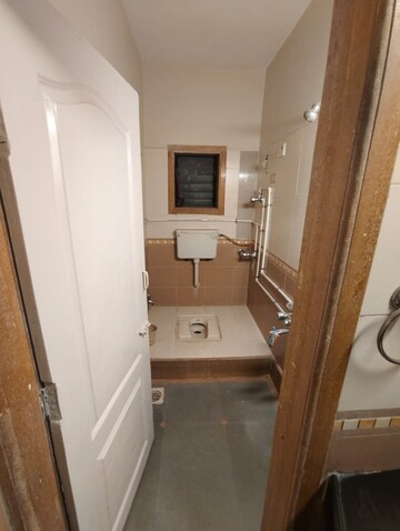 Bathroom in 2 BHK Apartment at Vashi Sector 17 – for Rent