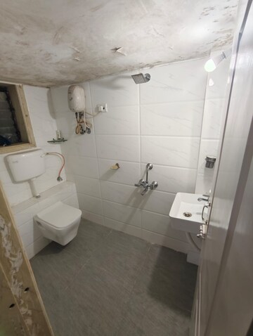Bathroom in 2 BHK Apartment at Vashi Sector 17 – for Rent
