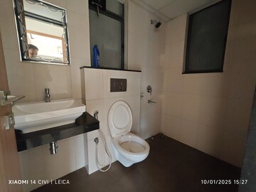 Bathroom in 2 BHK Apartment at Godrej Golf Meadows, Poyanje – for Rent