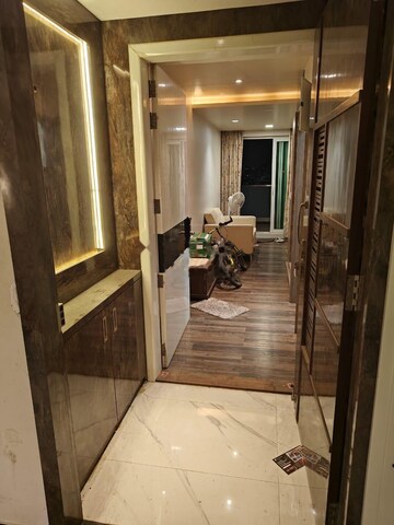 Bathroom in 2 BHK Apartment at Nahar F Residences, Balewadi – for Rent