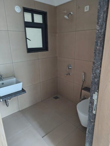 Bathroom in 2 BHK Apartment at Majestique Signature Towers, Balewadi – for Rent