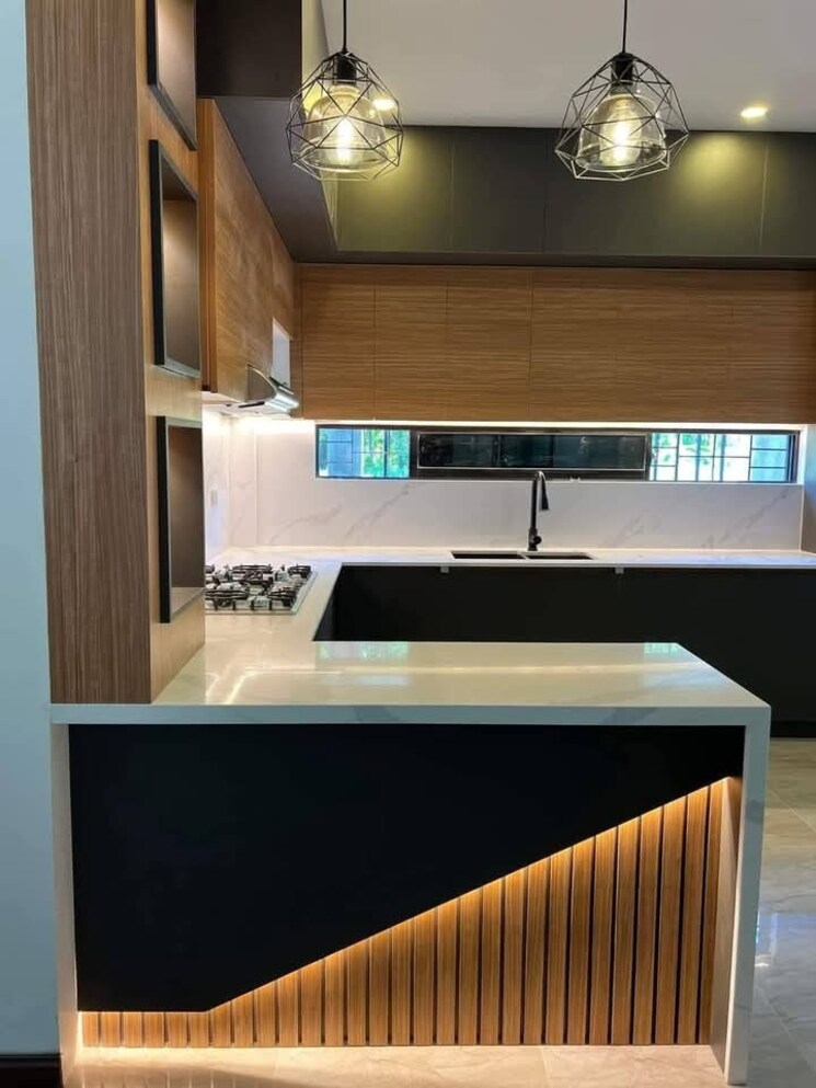 Kitchen, igi airport area 3 Bedroom 1000 Sq.Ft. Apartment In Igi Airport Area Delhi 8408124