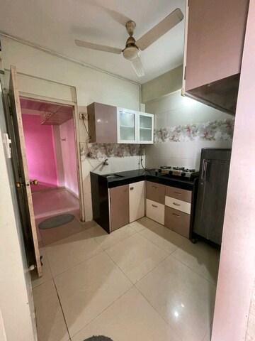Kitchen in 1 BHK Apartment at Sindhi Society, Chembur – for Rent