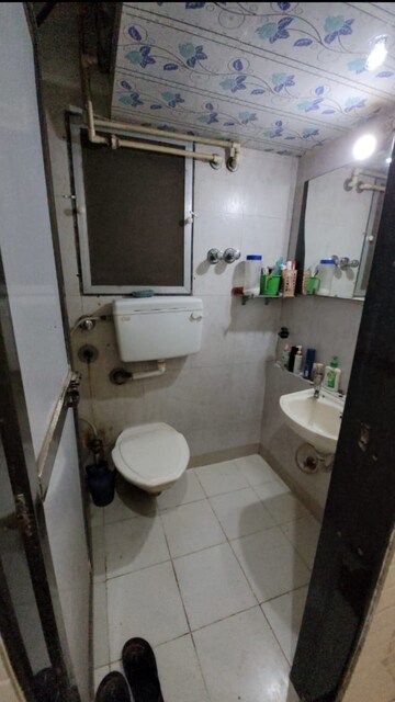 Bathroom in 2 BHK Apartment at Jangid Heights, Ghodbunder Road – for Rent