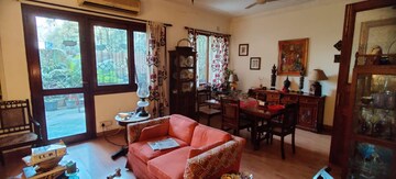 Living Room in 4 BHK Builder Floor at Geetanjali Enclave – for Rent