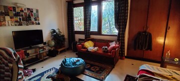 Living Room in 4 BHK Builder Floor at Geetanjali Enclave – for Rent