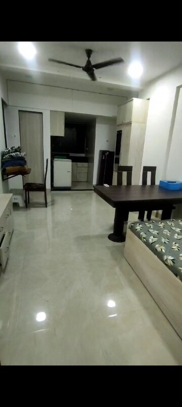 Master Bedroom in 1 RK Apartment at Zee Tulsi, Vile Parle West – for Rent