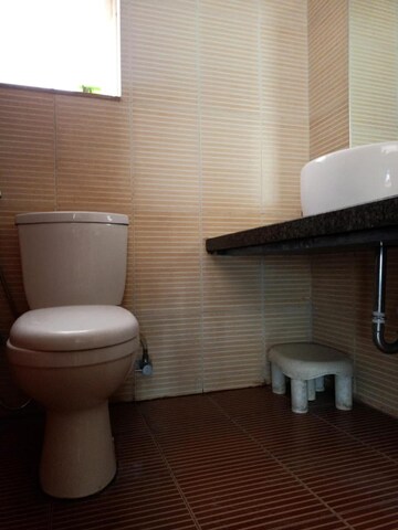 Bathroom in 3 BHK Apartment at Megapolis Sangria Towers, Hinjewadi – for Rent