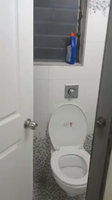Bathroom in 1 BHK Apartment at Sanghvi Ecocity, Mahajanwadi – for Rent