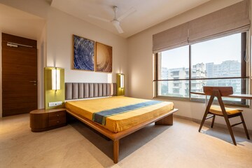 Bedroom in 3 BHK Apartment at KBD Aurelia, Baner – for Rent