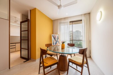 Living Room in 3 BHK Apartment at KBD Aurelia, Baner – for Rent