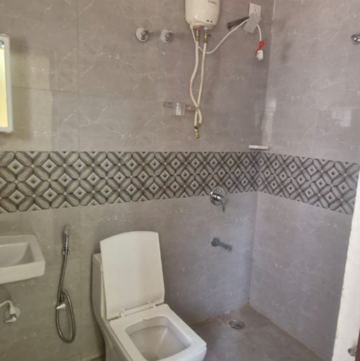Bathroom in 2 BHK Builder Floor at Kondapur – for Rent