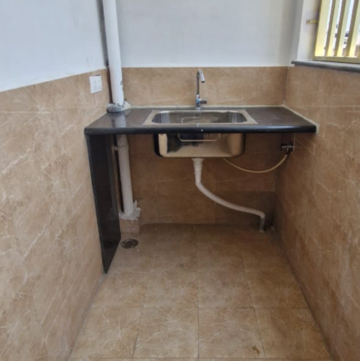 Kitchen in 3 BHK Builder Floor at Kondapur – for Rent