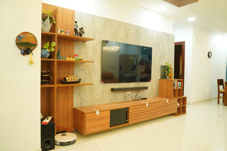 Living Room, prestige-high-fields 3 Bedroom 1742 Sq.Ft. Apartment In Gachibowli Hyderabad 8408545