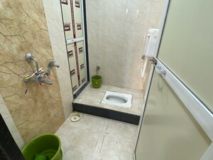 Bathroom in 1 BHK Apartment at Shreekulswami Om Residency, Dawale – for Sale
