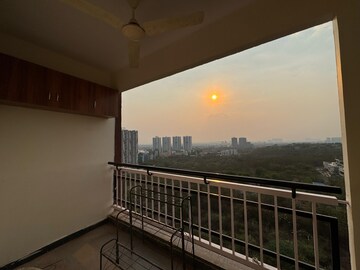 Balcony in 2 BHK Apartment at My Home Vihanga, Gachibowli – for Rent