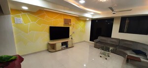 Living Room in 3 BHK Apartment at Shree Yog Vishal CHS, Kopar Khairane – for Sale