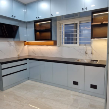 Kitchen in 3 BHK Builder Floor at Kondapur – for Rent