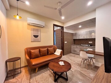 Living Room in 1 BHK Builder Floor at Bhai Randhir Singh Nagar – for Rent
