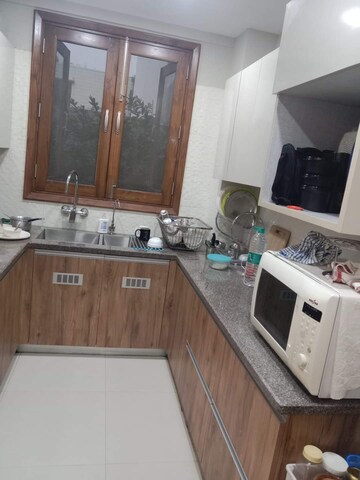 Kitchen in 1 BHK Apartment at New Model Town – for Rent