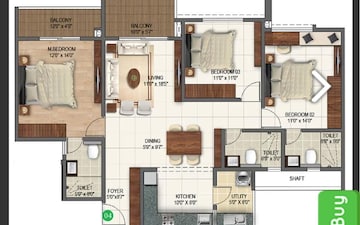 3 BHK Apartment For Sale in Sumadhura Folium, Whitefield