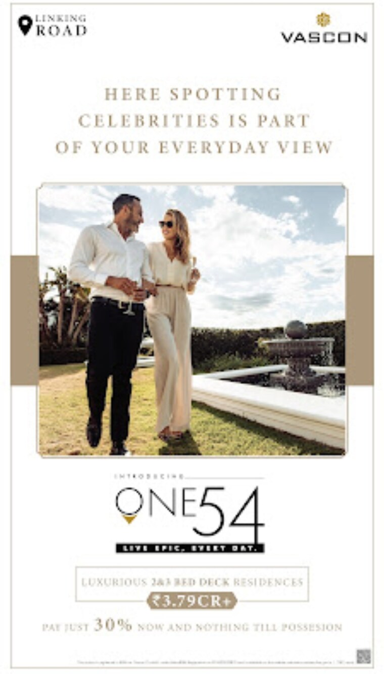 Master Bedroom, vascon-orchids 3 Bedroom 901 Sq.Ft. Apartment In Santacruz West Mumbai 8408794