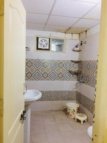 Bathroom in 2 BHK Apartment at Faizabad Road – for Rent