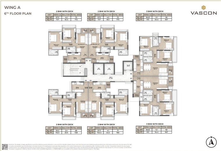 Exterior View, vascon-orchids 3 Bedroom 901 Sq.Ft. Apartment In Santacruz West Mumbai 8408810