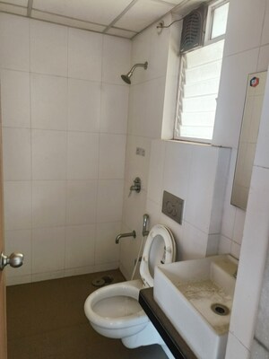 Bathroom in 1.5 BHK Apartment at Godrej Emerald, Ghodbunder Road – for Sale