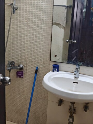 Bathroom in 2 BHK Apartment at Ats Haciendas, Vaibhav Khand – for Rent