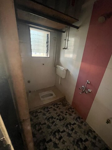 Bathroom in 1 BHK Apartment at Guru Prem CHS, Kalamboli – for Rent