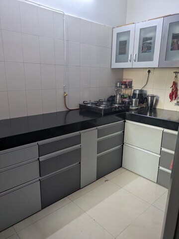 Kitchen in 2 BHK Apartment at Gulmohar Orchids, Kharadi – for Rent