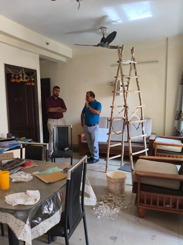Living Room in 2 BHK Apartment at Gardenia Golf City, Sector 75 – for Rent