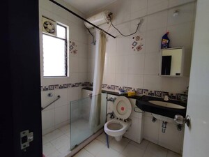 Bathroom in 2 BHK Apartment at Goel Ganga Satellite, Wanowrie – for Rent