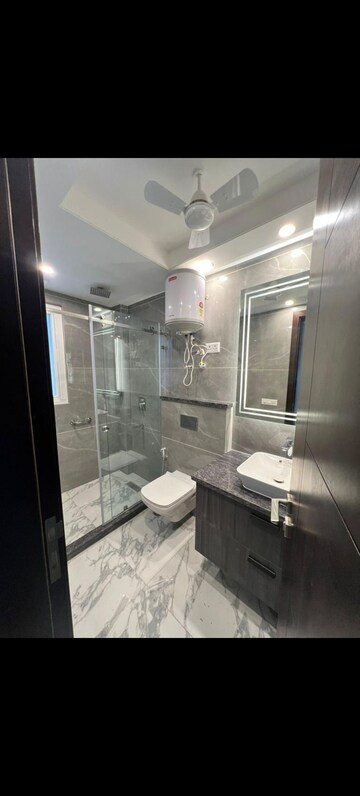 Kitchen in 3 BHK Builder Floor at East Of Kailash – for Rent