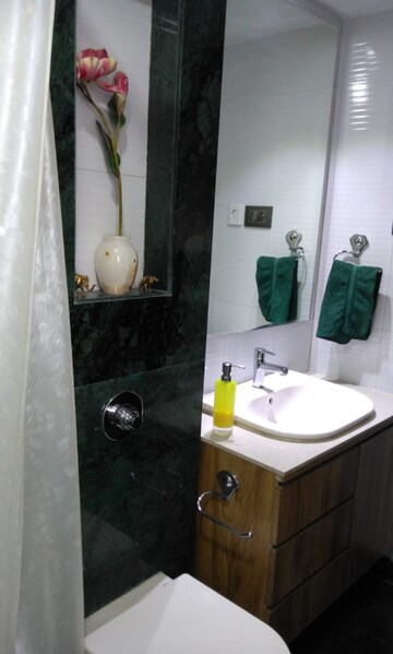Bathroom in 3 BHK Apartment at Lodha Splendora, Ghodbunder Road – for Sale