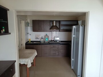 Kitchen in 3 BHK Apartment at Brahma Emerald County, Kondhwa – for Rent