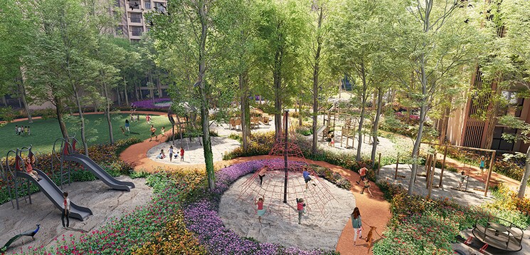 Garden, lodha-codename-premier 3 Bedroom 759 Sq.Ft. Apartment In Dombivli East Thane 8409056