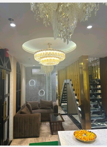 Living Room in 6+ BHK Independent House at Adani Ten BKC, Bandra East – for Rent