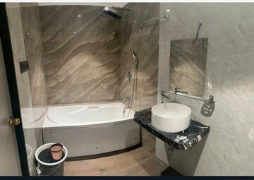 Bathroom in 6+ BHK Independent House at Adani Ten BKC, Bandra East – for Rent